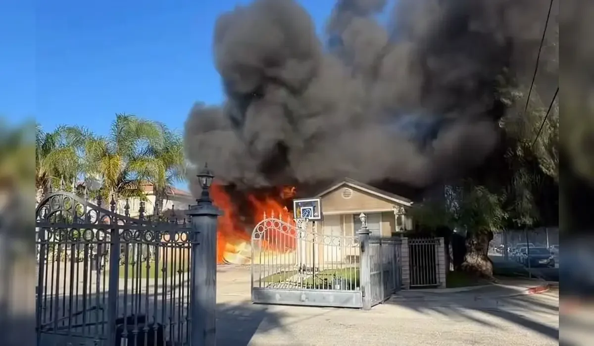 Дом казахстанского боксера сгорел в Лос-Анджелесе