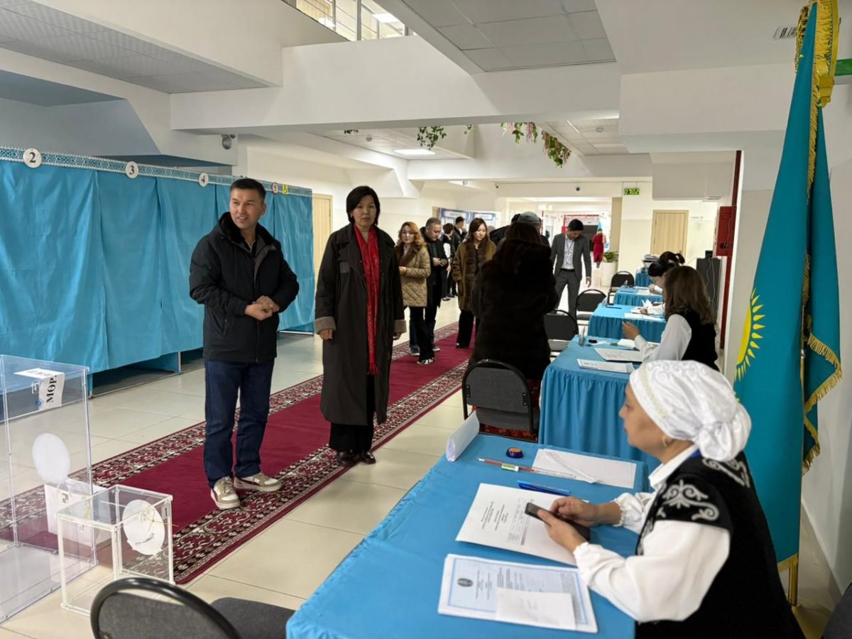 В Мангистауской области открылись 261 участок для проведения референдума