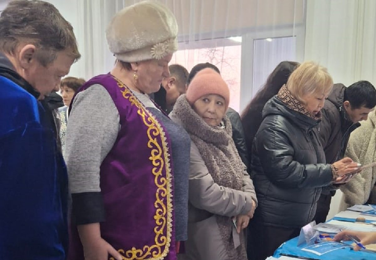 В Костанайской области отмечают высокую явку на референдуме