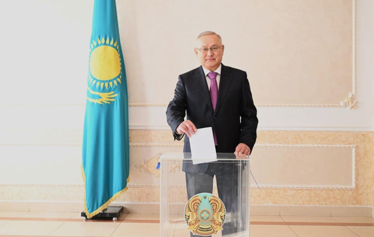 «Я проголосовал за процветание нашей страны»: аким области Жетісу Бейбит Исабаев принял участие в референдуме