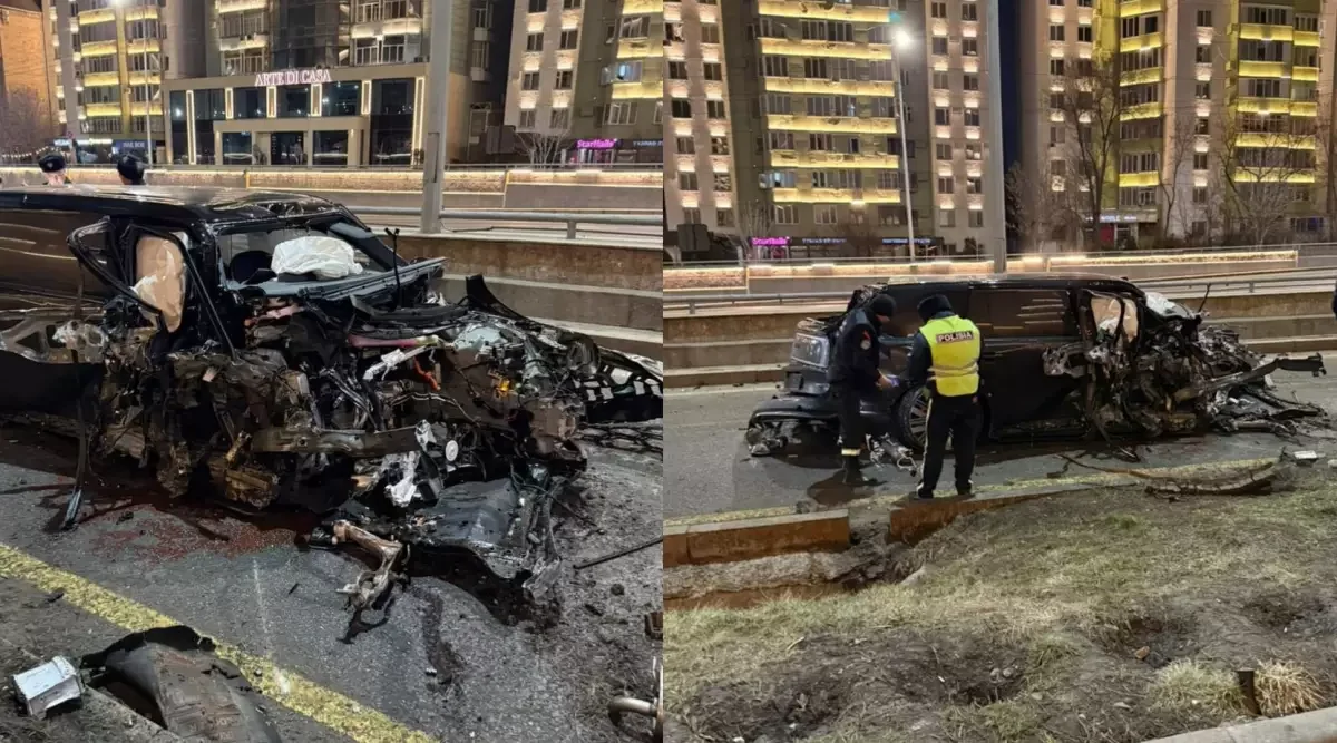 Жуткое ДТП в Алматы: погибли три человека