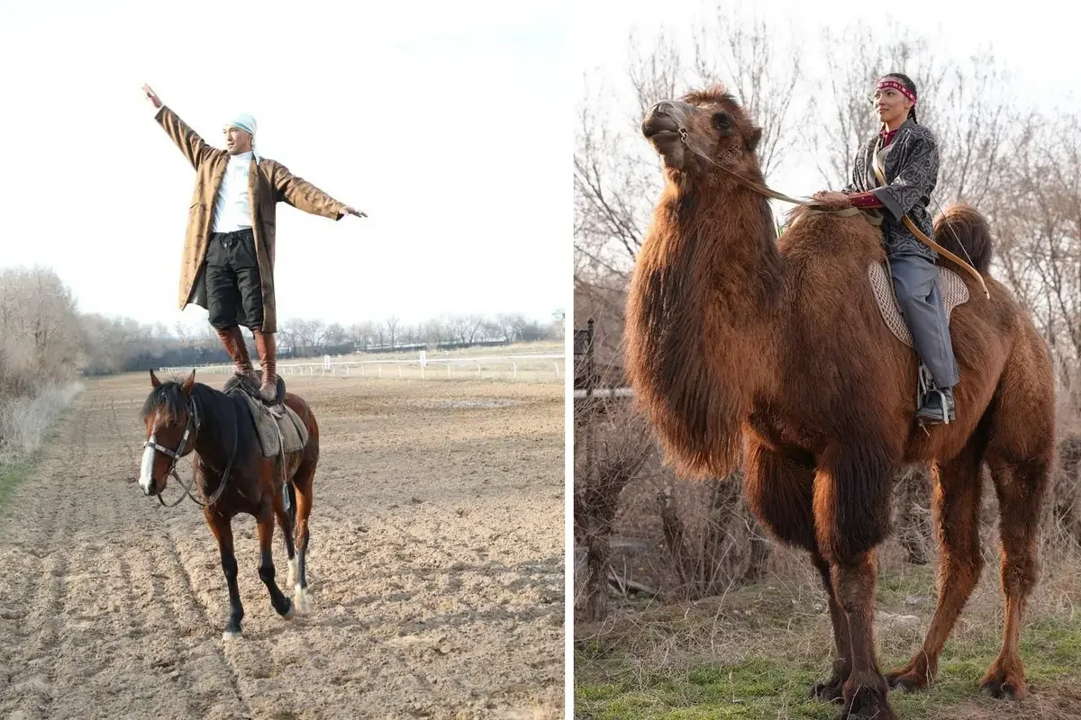 Два мировых рекорда установили наездники на праздновании Наурыза в Алматы