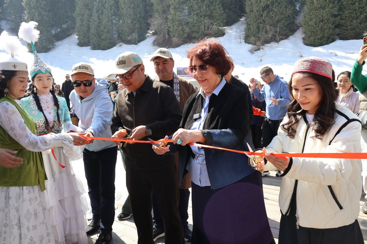 В Иле-Алатауском государственном национальном парке открылся визит-центр «Бұтақты"