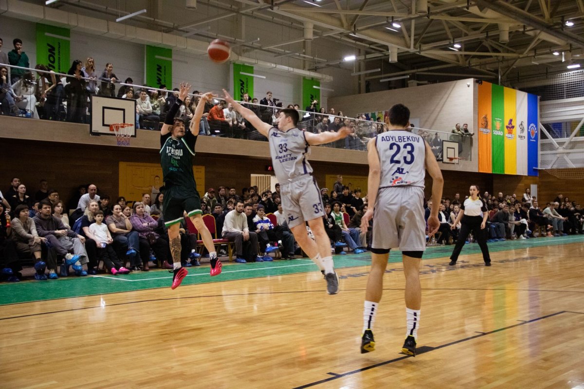 «Алматинский легион» одержал две домашние победы в чемпионате Казахстана по баскетболу