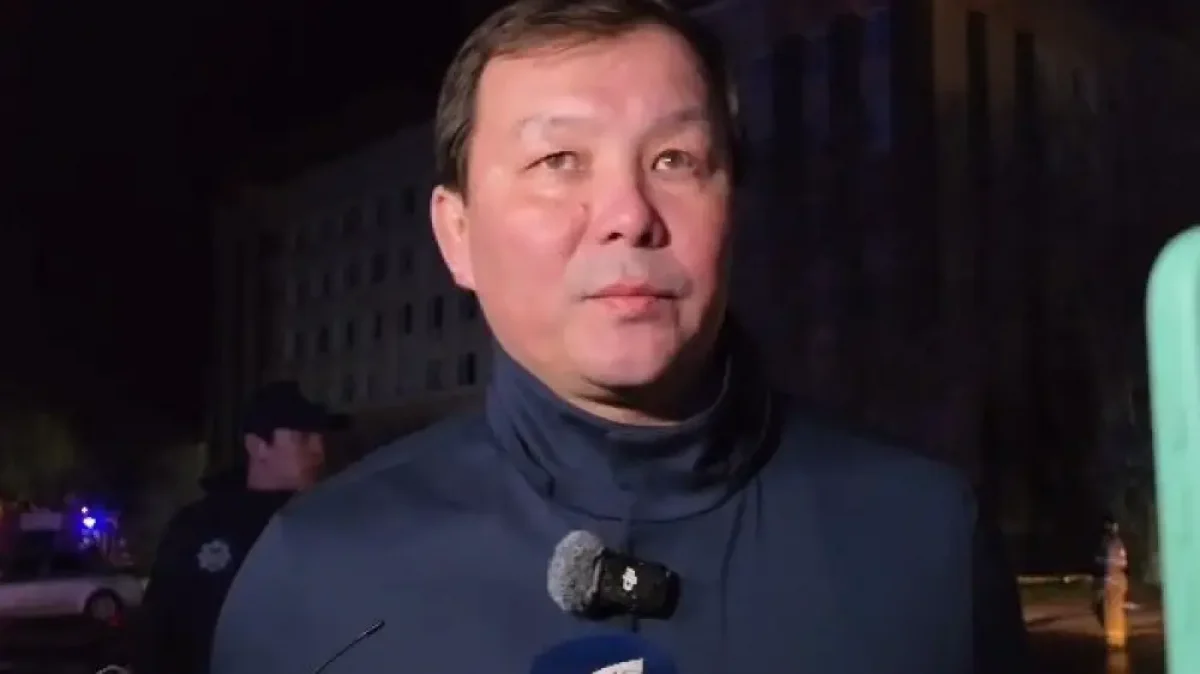 «Сгорела только крыша»: Асхат Шахаров прокомментировал последствия пожара в акимате Актюбинской области