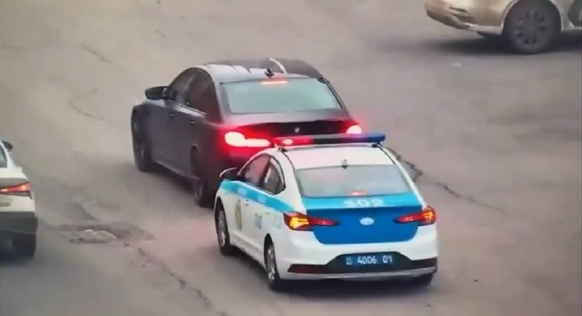 Гонял по Астане со скоростью 216 км/ч: задержан злостный нарушитель ПДД