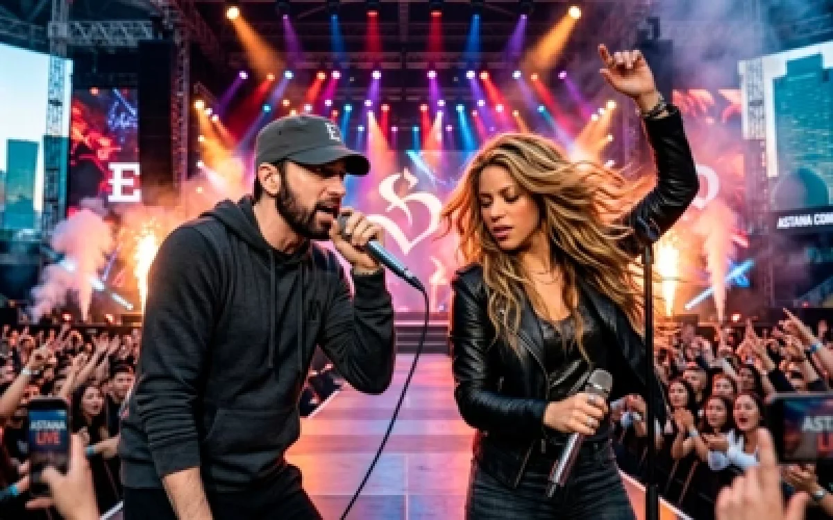 Выступление Эминема и Шакиры в Алматы: в акимате сделали заявление