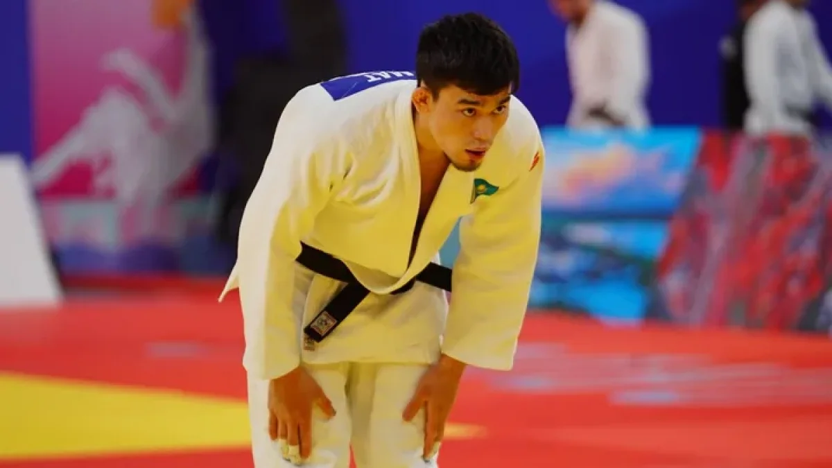Адилет Алмат принес Казахстану золото чемпионата Азии по дзюдо
