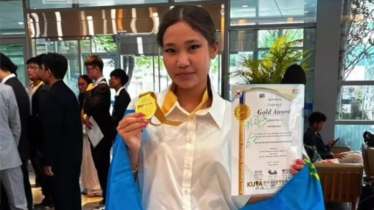 Школьница из Казахстана вошла в число лучших изобретателей мира