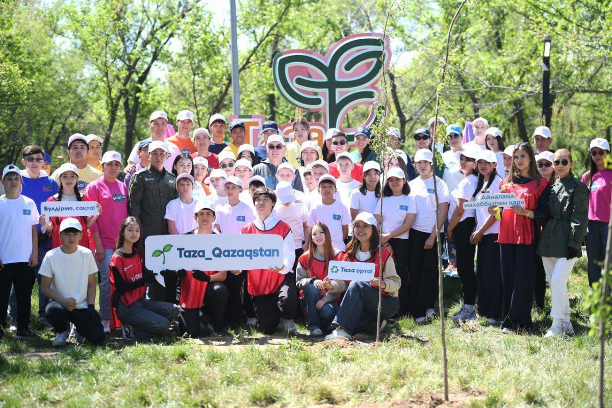 «Таза Казахстан»: В Алматинской области прошла масштабная акция по уборке мусора, в которой приняли участие 47 тысяч человек