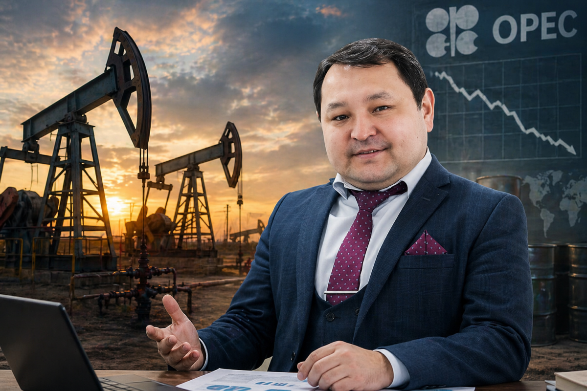 «Может начаться падение цен на нефть»: экономист оценил риски для Казахстана на фоне кризиса в ОПЕК