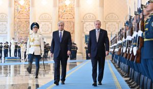 Касым-Жомарт Токаев провел переговоры с Президентом Турецкой Республики