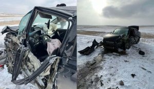 Сильный снегопад и гололёд стали причиной 50 ДТП в Карагандинской области