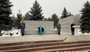 Открыт мемориал жертвам январских событий “Тағзым”