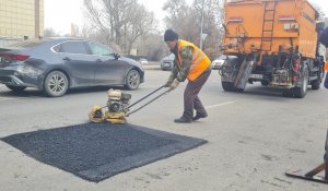 К ямочному ремонту дорог в Алматы приступят на один сезон раньше