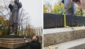 Два метра "съели": в Алматы выявили ряд проблем в памятнике Алтынсарину