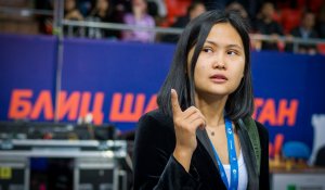 Бибисара Асаубаева вышла в лидеры Гран-при Индии