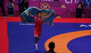 Казахстанка стала трехкратной чемпионкой Азии по борьбе