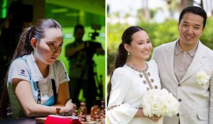 "Навсегда твоя, навсегда мой": Шахматистка Жансая Абдумалик вышла замуж