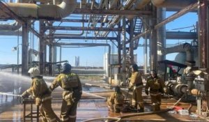 ЧП в Актюбинской области: горит газоперерабатывающий завод, есть пострадавшие