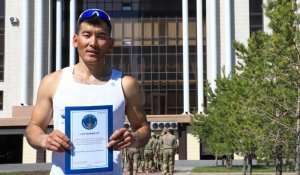 Рекорд Казахстана установил ефрейтор Вооруженных сил