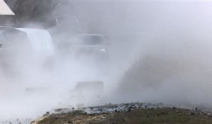 Кипяток на дороге: в Экибастузе снова крупная авария