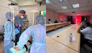 Китайские хирурги проводят мастер-класс в Алматы
