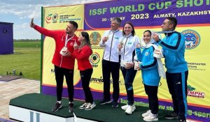 Казахстанские стрелки победили в Кубке мира по стендовой стрельбе