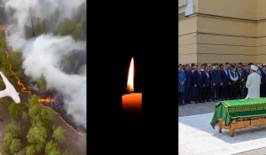 Важное за выходные: пожар в Абайской области, день траура и смерть Бердибека Сапарбаева