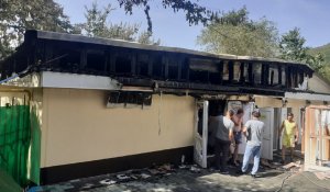 Пожар вспыхнул в зоне отдыха в Алматы
