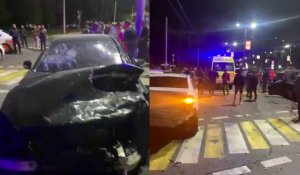 Массовое ДТП в Алматы: водитель сбежал с места аварии
