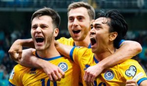 Казахстан одержал четвертую победу в отборе на Евро-2024 по футболу