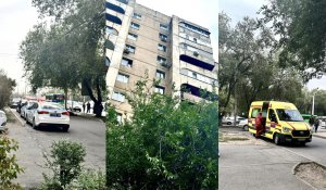В Алматы нетрезвого мужчину отговорили прыгать с 14 этажа