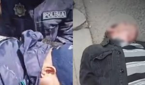 В сети распространяется видео того, как участковый разбил торговцу голову в Алматы