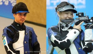 Шестую медаль для Казахстана на Азиаде принесли стрелки