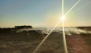Игравшие со спичками дети сожгли 82 тонны сухой травы в области Абай