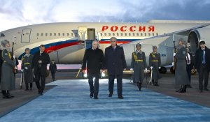Путин прибыл с официальным визитом в Казахстан