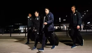 Сборная Казахстана прилетела в Словению на решающий матч отбора Евро-2024