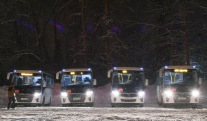 Движение пригородных автобусов приостановлено из-за непогоды в Астане