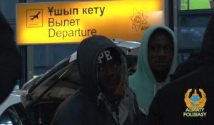 Полиция Алматы нелегалов из Африки отправила домой
