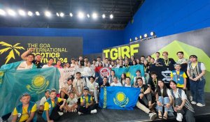 Алматинские школьники выиграли чемпионат по робототехнике в Индии