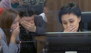 Шокирующие видео с телефона Бишимбаева вновь просмотрели в суде
