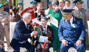 Никто не забыт, ничто не забыто: в Жетысу поздравили ветеранов