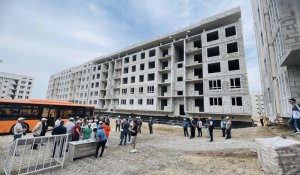 В Туркестане в этом году выдадут 800 квартир по 220 тысяч тенге за квадратный метр