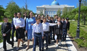 В Акорде провели экскурсию для школьников из всех областей Казахстана