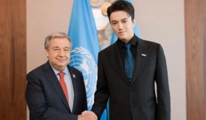 Посол доброй воли: Димаш Кудайберген встретился с ген секретарем ООН