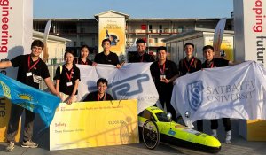 Казахстанская команда Satbayev University Racing Team завоевала «награду за безопасность» на международном марафоне