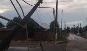 ЧП в Кордае: из-за обильных ливней дома отключены от коммуникаций, погибли сотни голов скота