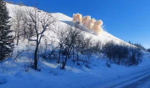 В Восточно-Казахстанской области сошла лавина