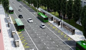 В Алматы еще на одной магистральной улице начинают строить BRT